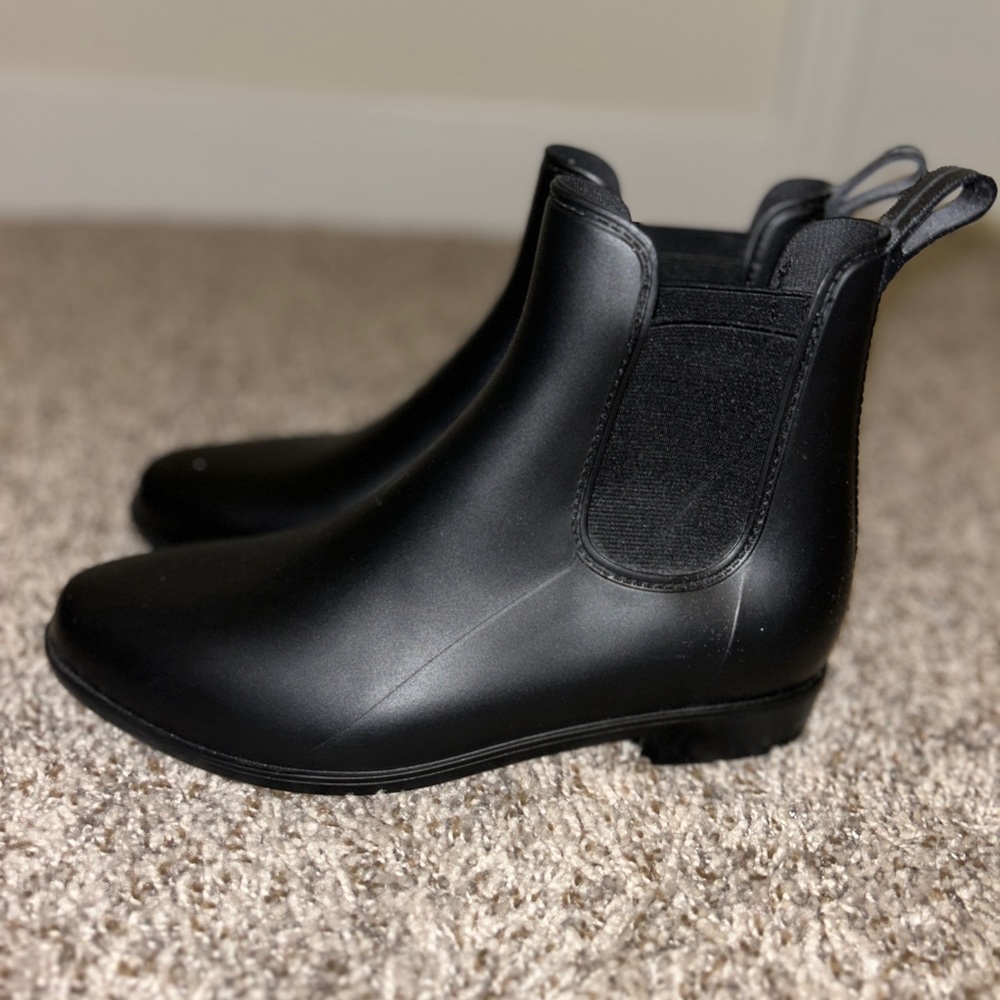 Black Matte Rain boots